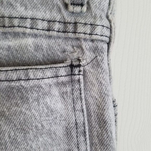 Vintage 80s Bristol Blues Stone Wash Boot Cut Jean's Sz 34" W x … - Picture 8 of 11